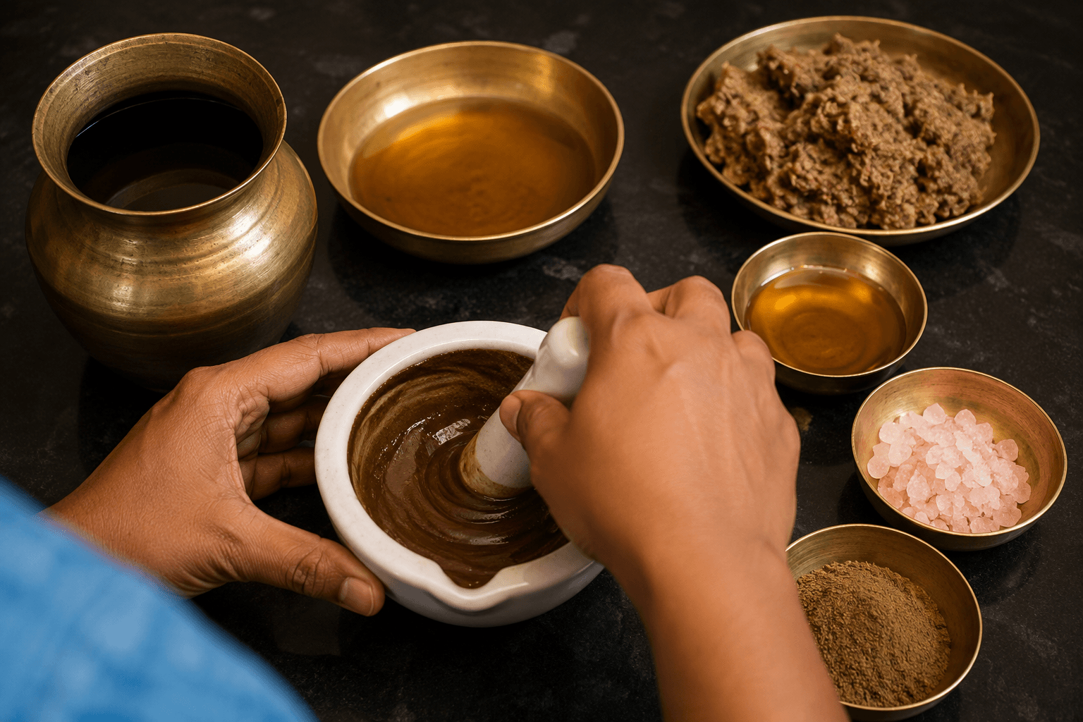 Kashaya Vasti Preparation